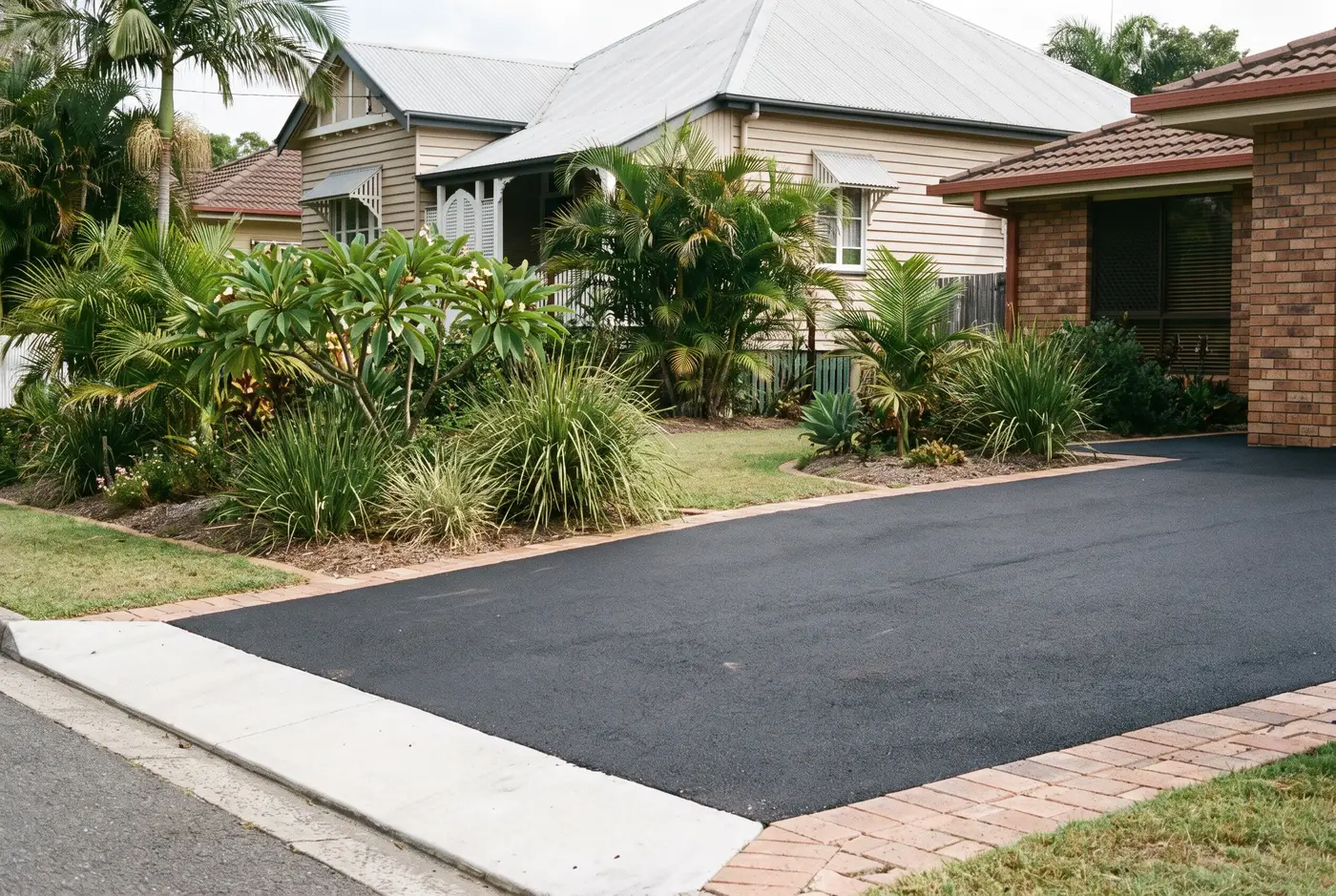 Best Edging & Border Options for Bitumen Driveways in Brisbane
