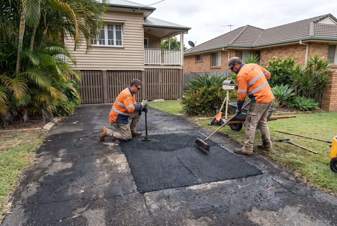 Common Bitumen Driveway Problems and Repair Tips
